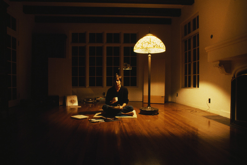 Steve Jobs at home in 1982